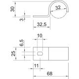 822, OBEJMY MOCUJĄCE M32 OC.OG.