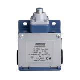 Łącznik w obudowie metalowej, 1NC+1NO, popychacz metalowy