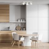 MILAGRO Lampa sufitowa OVAL WHITE 3xE27