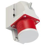 WTYCZKA ODBIORNIKOWA Z KLAPKĄ 32A 400V 3P+Z+N  IP44