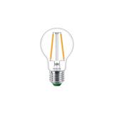 Żarówka LED klasa A 2,3W=40W 485lm 2700K barwa ciepła kulka 2,3-40W E27 827 A60 UE Szkło przezroczys