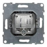 SUNO - Gniazdo TV-R-SAT przelotowe 14 dB, Aluminium, Legrand