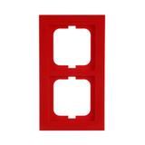 AXCENT Ramka 2-krotna  czerwony