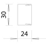 KANAŁ 20X30 STAL FS