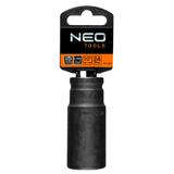 Nasadka udarowa 1/2" długa, 24 x 78mm , Cr-Mo