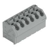 Listwa zaciskowa do płytek drukowanych 6-biegunowa szara raster 5mm /35szt./ 250-506 WAGO