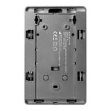 STRATIS AC, dzwonek przewodowy elektromechaniczny dwutonowy, 230V, grafitowy