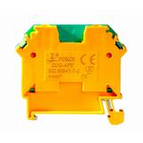 ZUG-4PE ZŁĄCZKA OCHRONNA K.ŻÓŁTO-ZIELONY