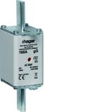 Wkładka bezp. nożowa NH1C wsk.podw. uchwyt nieiz. gG 160A 500 VAC LNH1160M HAGER