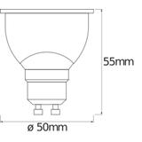 Lampa LED SMART+ WiFi PAR16 50 RGBW GU10 FR