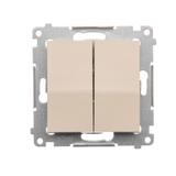 Simon 54 Łącznik świecznikowy 16A 250V zaciski śrubowe kremowy DW5A.01/41 KONTAKT
