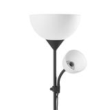Lampa stojąca podłogowa URLAR 175 cm max 25W E27 max 25W E14 czarna LS-2/B ORNO