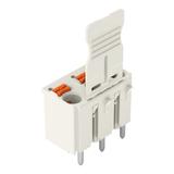 Gniazdo picoMAXeCOM raster 7,5mm 3‑biegunowe z prostymi pinami lutowniczymi z płytką 2092‑3153 /100szt./ WAGO