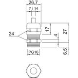V-TEC, DŁAWIKI V-TEC PG16 MOS.