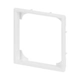 FUTURE Pierścień pośredni Do mocowania pokryw o wymiarach 55 x 55 mm biały studyjny