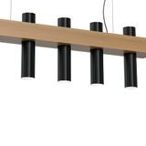 lampa wisząca West Black 5xGU10 MLP5511 Milagro