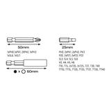 Wkrętak akumulatorowy micro-USB 3,6V, Li-Ion, plastikowe pudełko+akcesoria