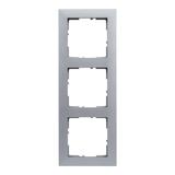 Suno Ramka Potrójna 3-Krotna Aluminium 721513 LEGRAND