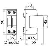 Ogranicznik przepięć guard M 952111 DEHN