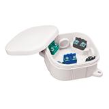 Puszka hermetyczna nt 92x92 klik - 5 zacisków 4 mm2 IP54, biała