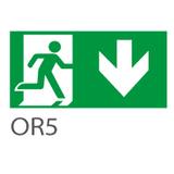 Piktogram wyjście w dół do ORION - OR5