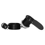 Gniazdo meblowe O6cm, wpuszczane w blat z przesuwną pokrywką, ładowarką USB i przewodem 1,9m, 1x2P+Z