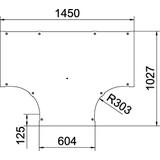 LTD 600 R3 FS Pokrywa trójnika