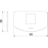 MP 2R LE, Płytka montażowa do GES R2