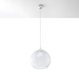 Sollux Lampa wisząca BALL transparentny SL.0248
