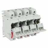 3 Pole 14x51 MFH and Neutral Podstawa wkładki cylindrycznej 14x51 3p+1N 50A 690VAC CH143DNU EATON