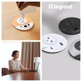 INCARA: DISQ 80 - 2P+Z / USB A+C / RJ45 - 0,5 M WIELAND-BIAŁY, Legrand