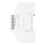 3-fazowy analogowy wskaźnik zużycia energii elektrycznej, 100A, 7 modułów, DIN TH-35mm