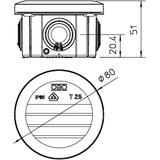 T 25F, PUSZKA ODGAŁĘŹNA T-SERIA OGN.