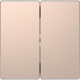 Merten, D-Life, klawisz podwójny, szampan metalik