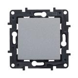 Niloe Step - przycisk pojedynczy 6 A- kolor aluminium, Legrand