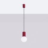 Lampa wisząca HALO 1 burgund