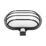 LASO oprawa ogrodowa z czujnikiem ruchu 180st 1x60W E27 IP44 plastik czarna LF-2/B ORNO