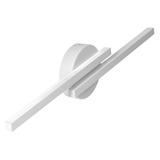 TEKANO LED 14W, lampa nad lustro, 1540lm, 4000K, IP44, dł. 55 cm, aluminium, biała