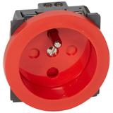 CELIANE - GNIAZDO Z BLOKADĄ 2P+Z 16A ZACISKI ŚRUBOWE, Legrand