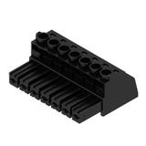 BVZ 7.62HP/07/180 SN BK BX Wtyk PCB (złącze wiązki), 7.62 mm, Liczba biegunów: 7, Przyłącze z jarzmem /50szt./ 1929980000 WEIDMÜLLER