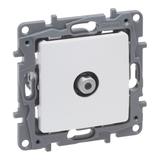 NILOE SELECTION - GNIAZDO TV -  TYPU F  KOŃCOWE DO INSTALACJI TYPU GWIAZDA 1 DB PERŁA, Legrand