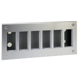 Simon Connect Obudowa podtynkowa S500 METAL 6-modułowa 12x K45 kompletna 51000116-036 KONTAKT