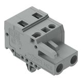 MCS-MIDI Classic gniazdo 2-bieg. szare raster 7,5 mm /100szt./ WAGO