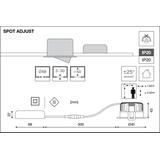 Oprawa SPOT ADJ P 8W 927 PS DIM IP20 BK