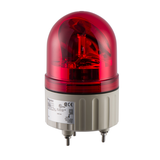 Harmony XVR Lampa wirująca z lustrem bez buczka fi84 czerwona LED 24V AC/DC XVR08B04 Schneider