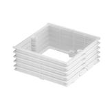 PDM60W Pierścień dystansowy segmentowy wewnętrzny 71x71x30mm do serii Multiwall i Multibox - (kolo  SIMET