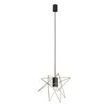 Nowodvorski lampa wisząca Gstar GU10 czarno/mosiężna 8854