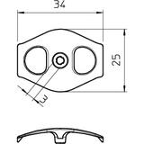 1996, UCHWYT 1996/O BEZ GWOŹDZIA