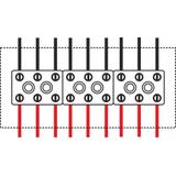 PIP-2AN P3x3x4 Puszka przeciwpożarowa, prostokątna, E90, przelotowa 3x3x4mm2, 197x103x30 mm - kolor