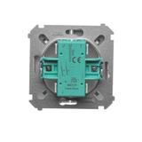 Simon Basic Przycisk roletowy 10A 250V zaciski śrubowe satynowy BMZ1.01/29 KONTAKT